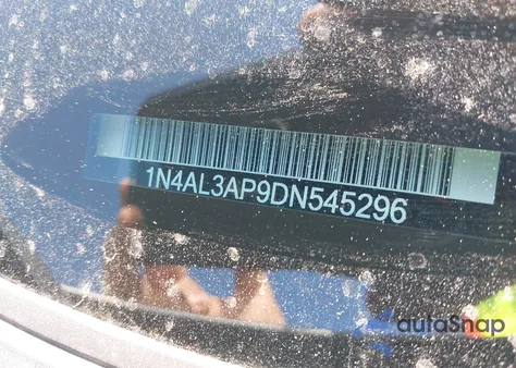 2013 Nissan Altima 2.5 Sl z USA, uszkodzony, nr VIN 1N4AL3AP9DN545296